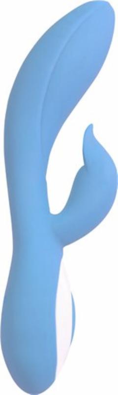 Vibrador de conejo Wonderlust Harmony - Azul
