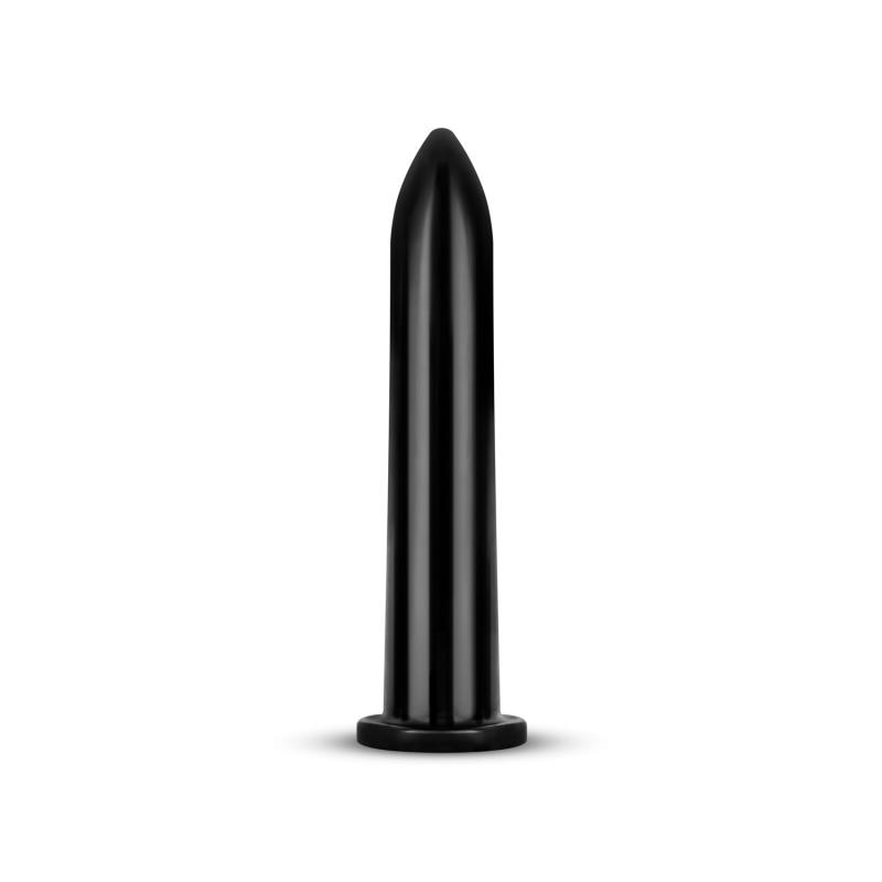 All Black - Vibrador De 20 Cm - Negro