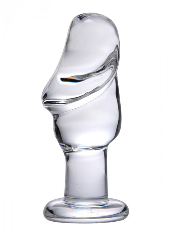 Tapón anal de cristal Asvini - Transparente