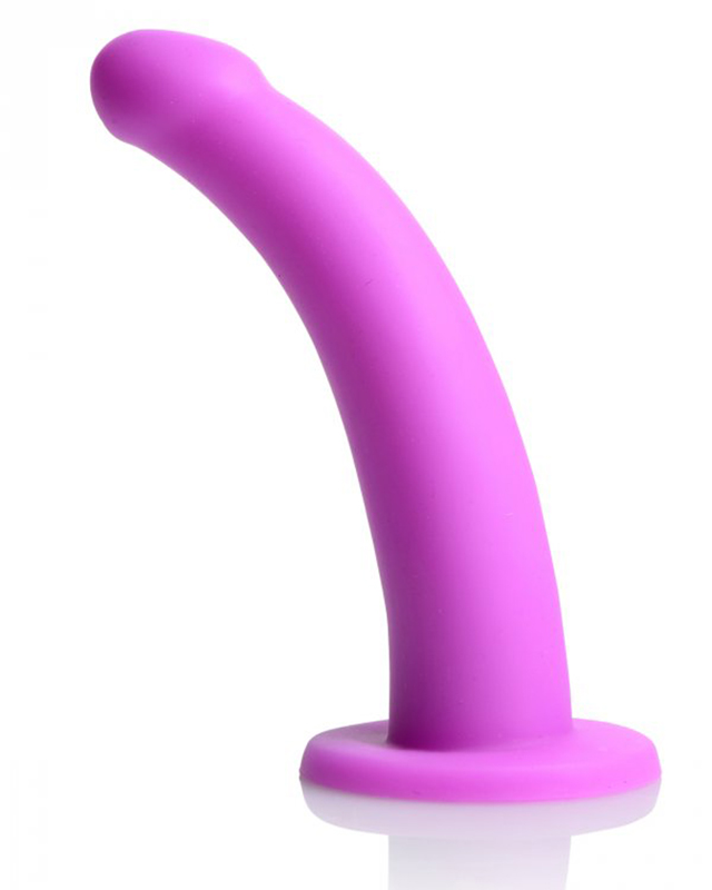 Gode point G en silicone Navigator avec harnais 2