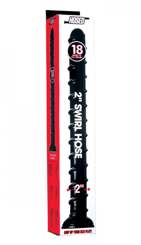 Serpent anal épais Swirl - 18 pouces 5