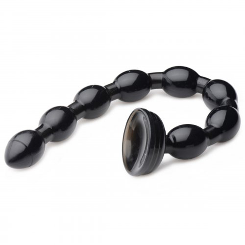 Serpent anal et gode anal perlés - 19 pouces 5