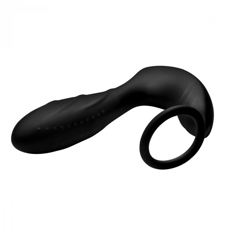 Vibro en silicone pour prostate et sangle avec télécommande 4