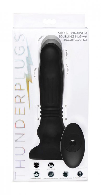 Vibro anal et poussant Thunderplug 7