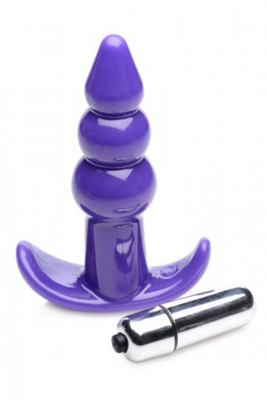 Bubbly Plug anal vibrant nervuré