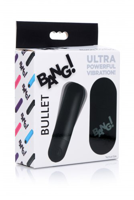 Bang! Vibrateur à balle avec télécommande - Noir 5