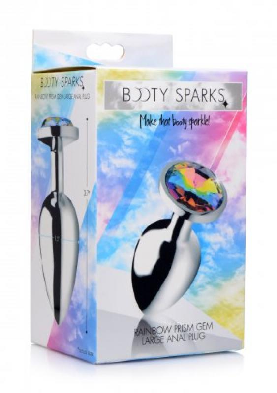 Plug anal Rainbow Gem - Large 4