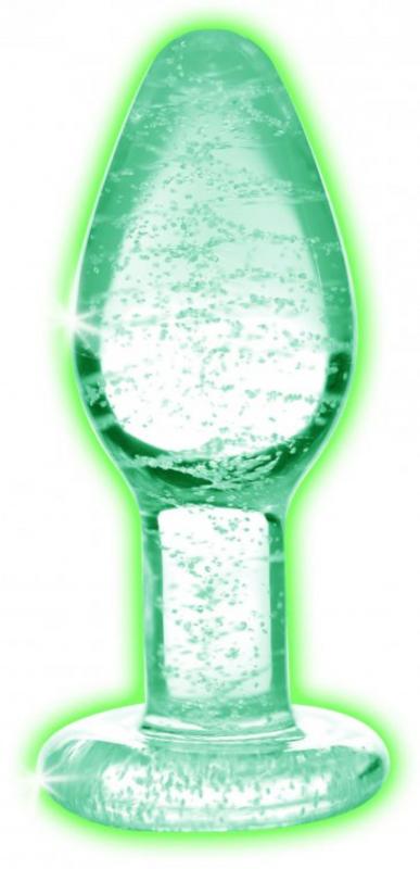 Tapón anal de cristal fosforescente - Pequeño