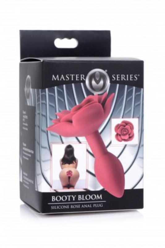 Booty Bloom Silicone Anal Plug With Rose image