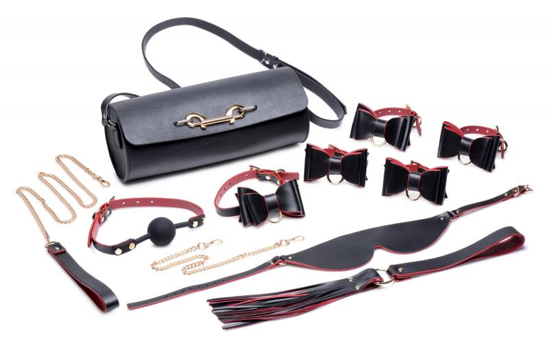 Image of Bow - Luxus-BDSM-Set mit Reisetasche