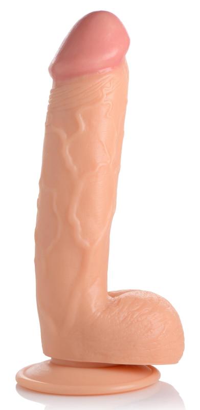 Pop Peckers - Poppin Dildo Realista Beige - 20Cm