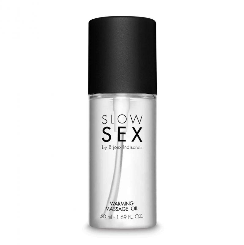 Image of Slow Sex Warming Massage Oil