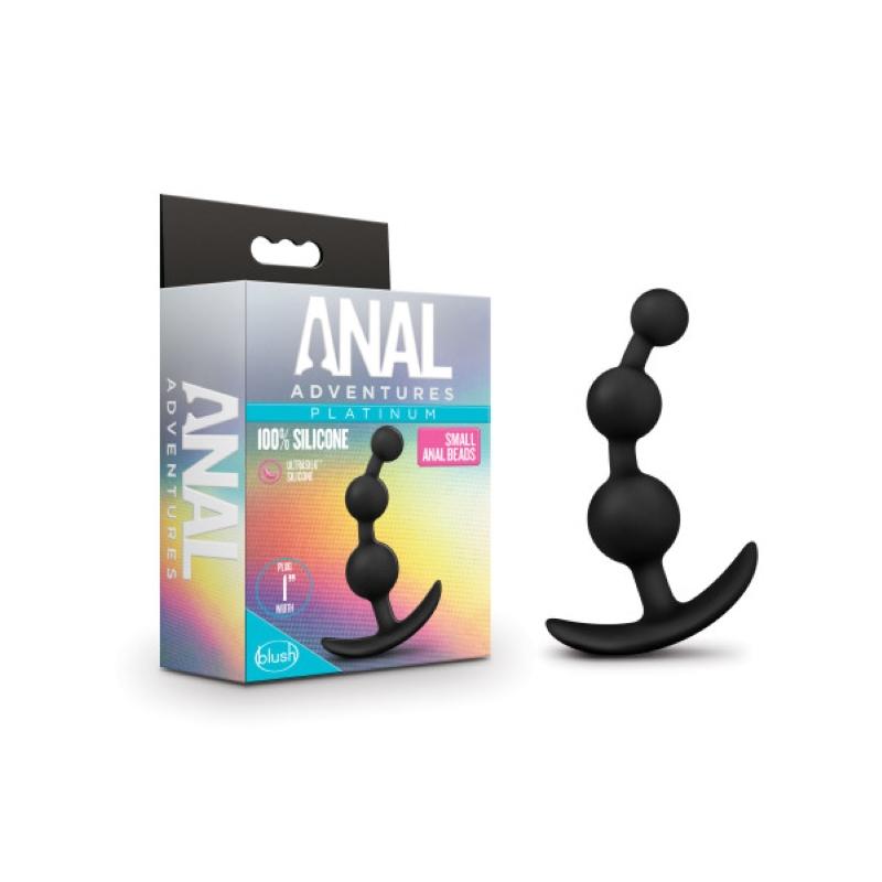Anal Adventures Platinum - Small Anal Beads image