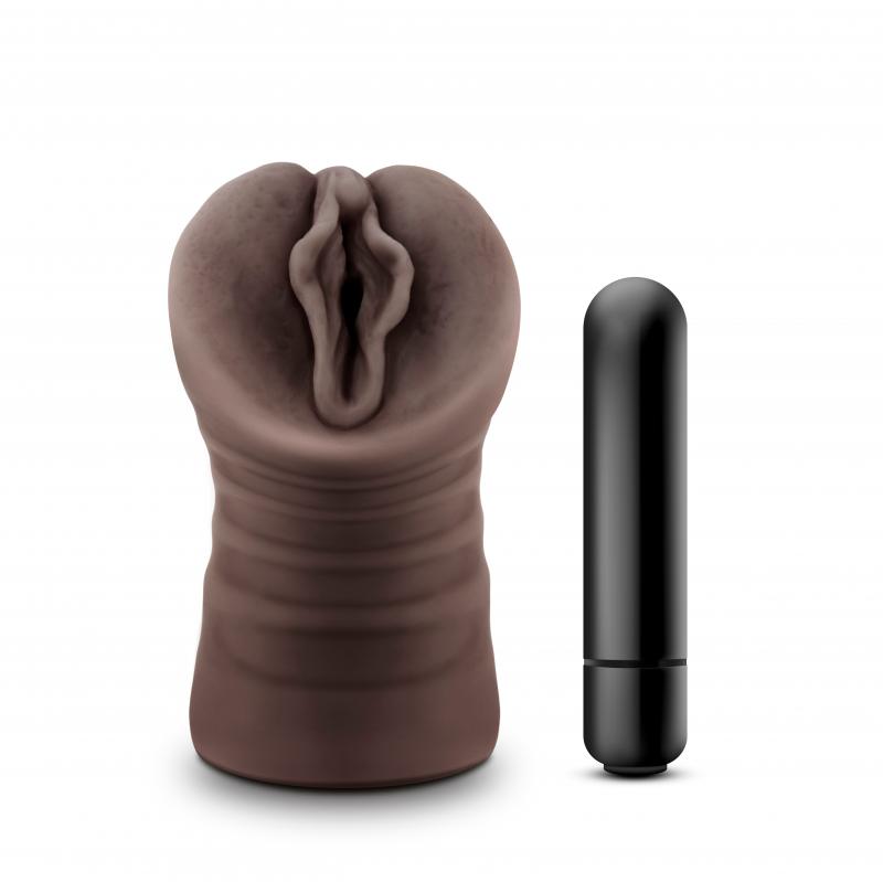 Hot Chocolate - Masturbador con bala vibratoria Alexis - Vagina