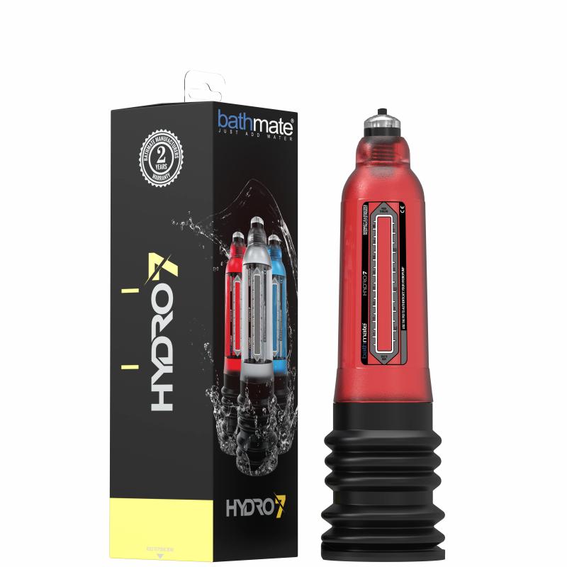 Pompe à pénis Hydro 7 - Rouge 5