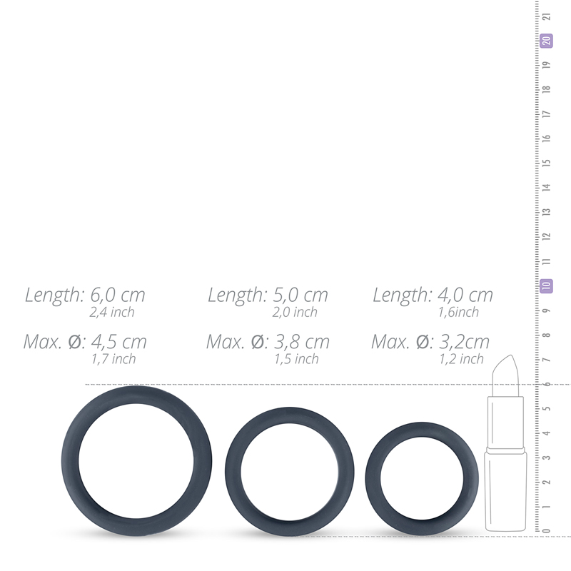 Boners 3 Ring kit (flat rings) image