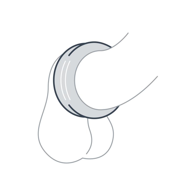 Anneau pénien à conception double 3