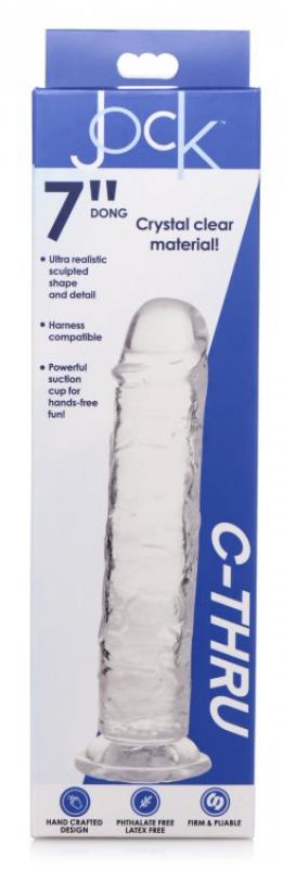 Gode Jock C-Thru - 20 cm. 2