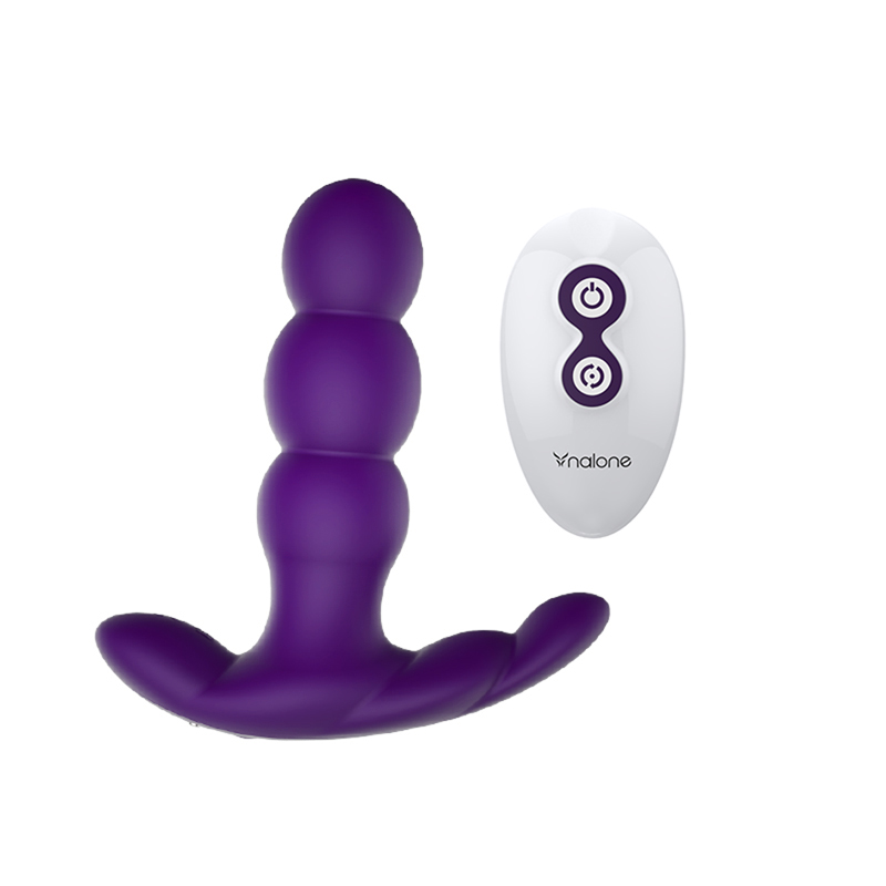 Vibrador de próstata Nalone Pearl - Púrpura