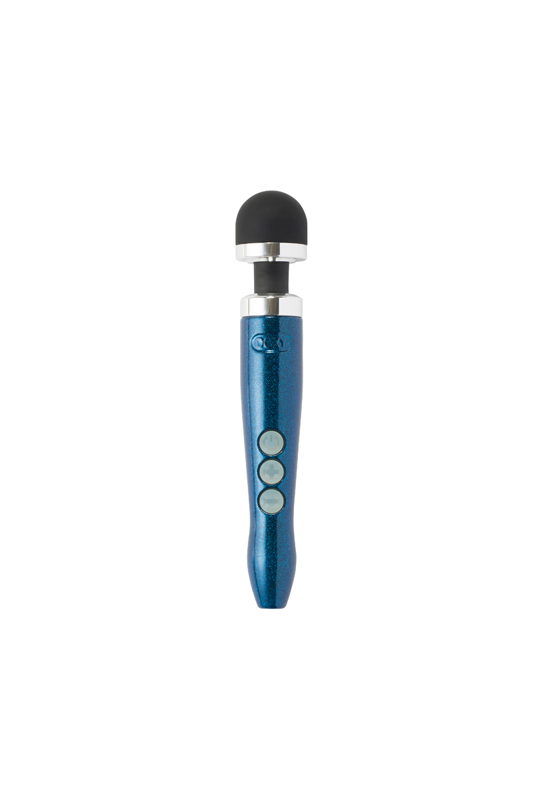 Estimulador de clítoris Doxy Die Cast 3R - Azul eléctrico