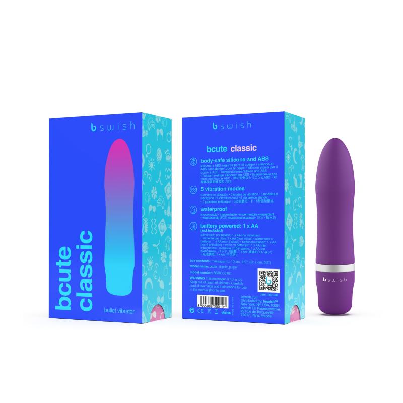 - bcute Classic Vibrator Purple 2