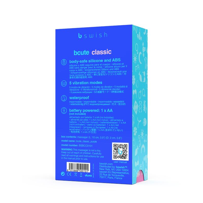 - bcute Classic Vibrator Purple 5