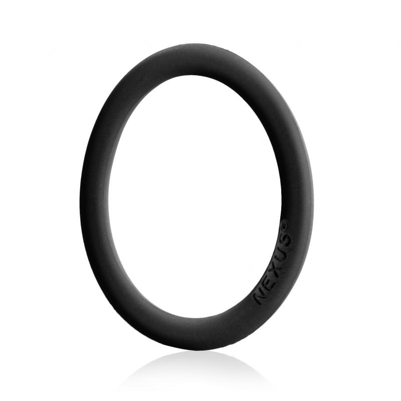 Nexus - Enduro Siliconen Cockring - Zwart