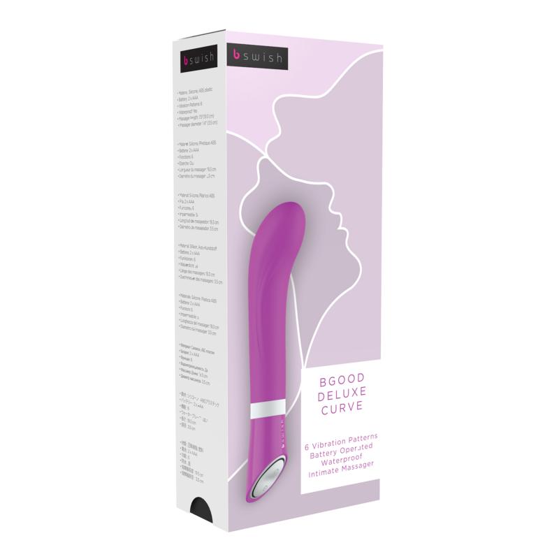 - bgood Deluxe Curve G-Spot Vibrator Violet 2