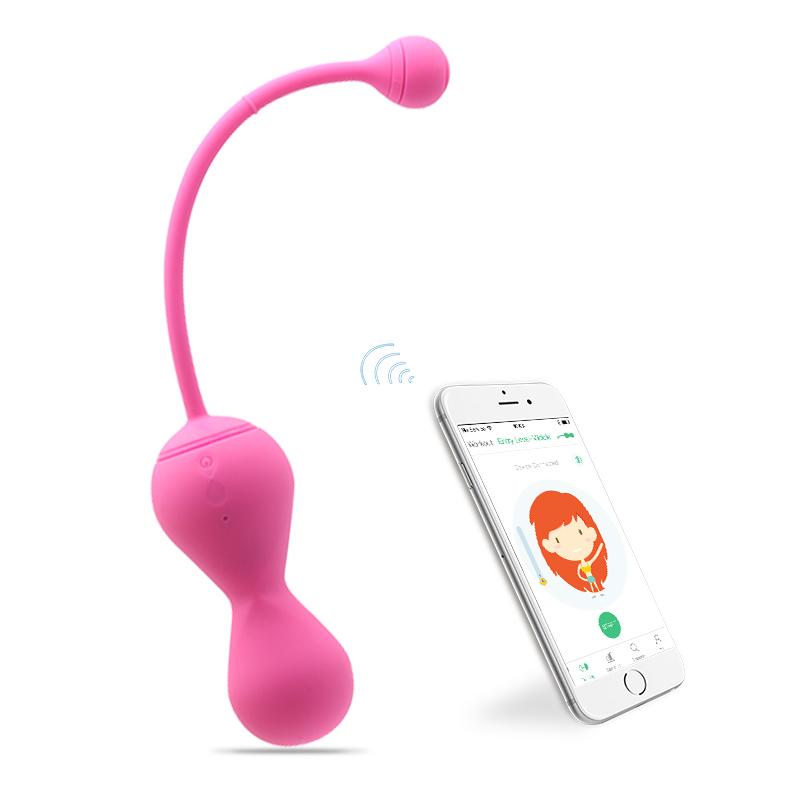 - Boules de geisha connectées Smart Kegel Master roses 3