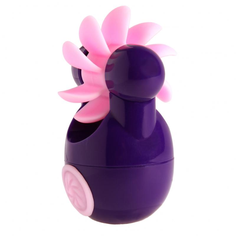 Sqweel - Vibrador de clítoris Go Oral - Púrpura/Rosa
