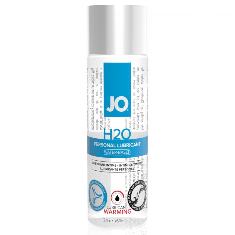 System JO - Lubricante H2O con efecto calor - 60 ml