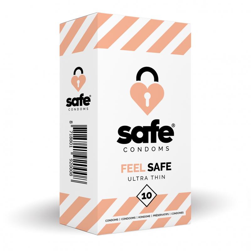 SAFE - Preservativos - Ultrafinos - 10 unidades