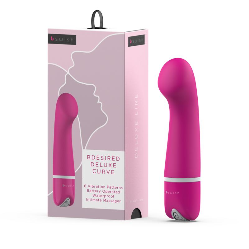 Thumbnail - B Swish - bdesired Deluxe Curve Vibrator Rose