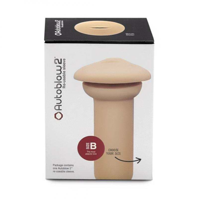 Autoblow 2+XT Gaine pour masturbateur B - Bouche