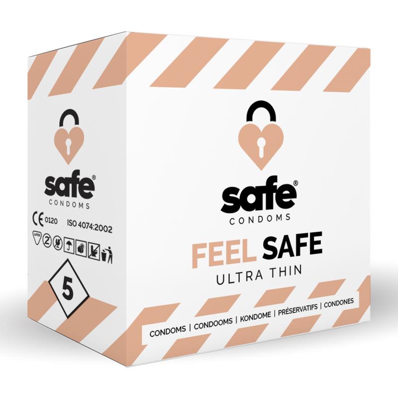 SAFE - Preservativos - Ultrafinos - 5 unidades