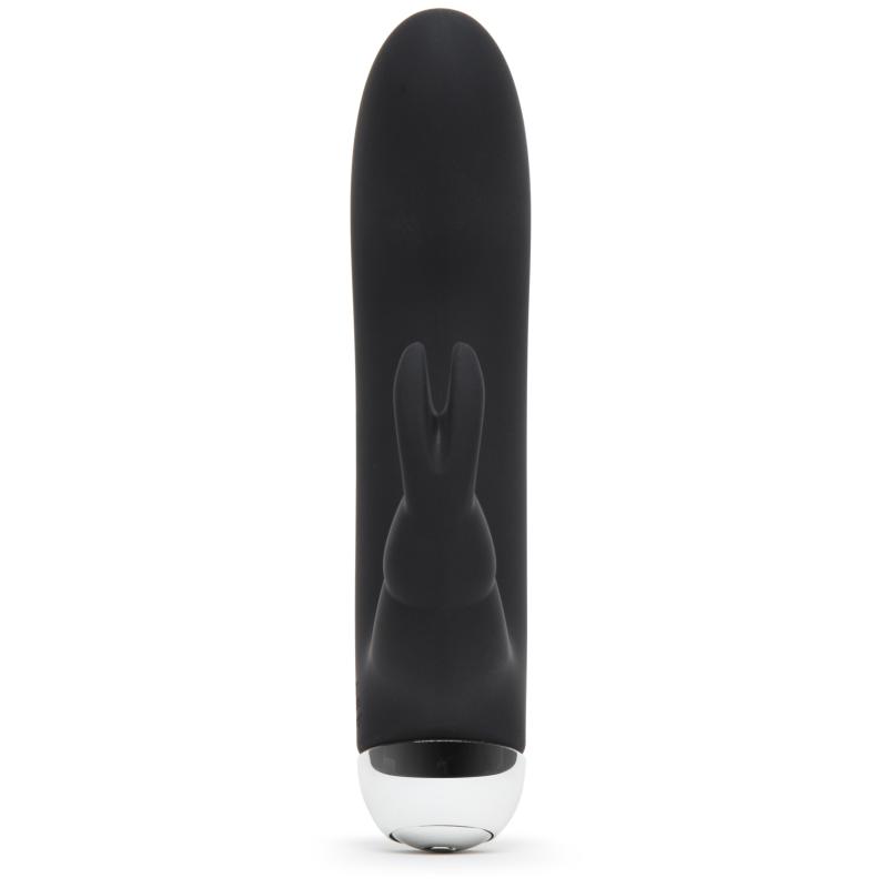 Thumbnail - Fifty Shades of Grey - Greedy Girl Wiederaufladbarer Mini Rabbit Vibrator - Schwarz