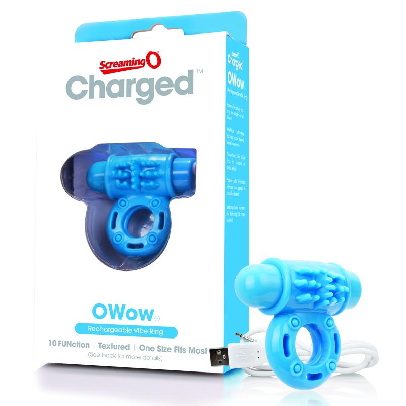 - Charged OWow Vibe Ring Blue 4