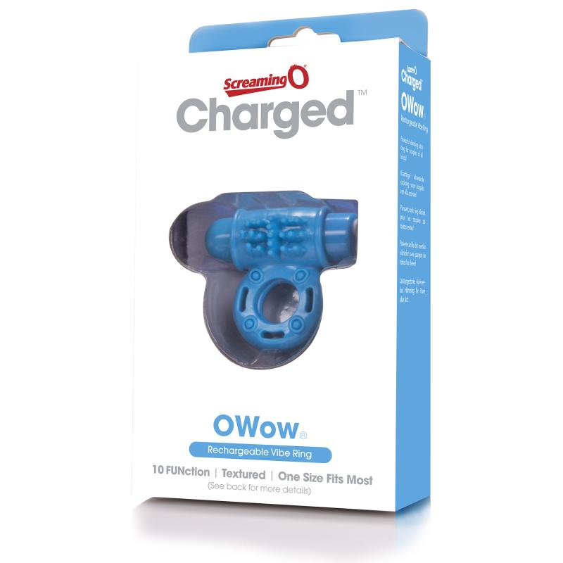- Charged OWow Vibe Ring Blue 5