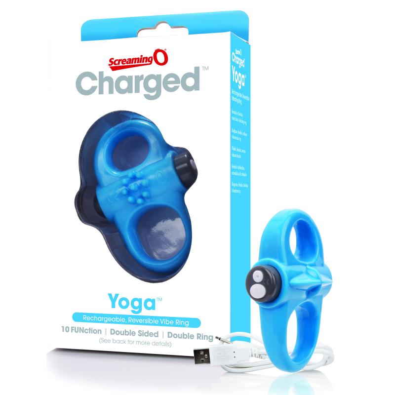 - Charged Yoga Vibe Ring Blue 5