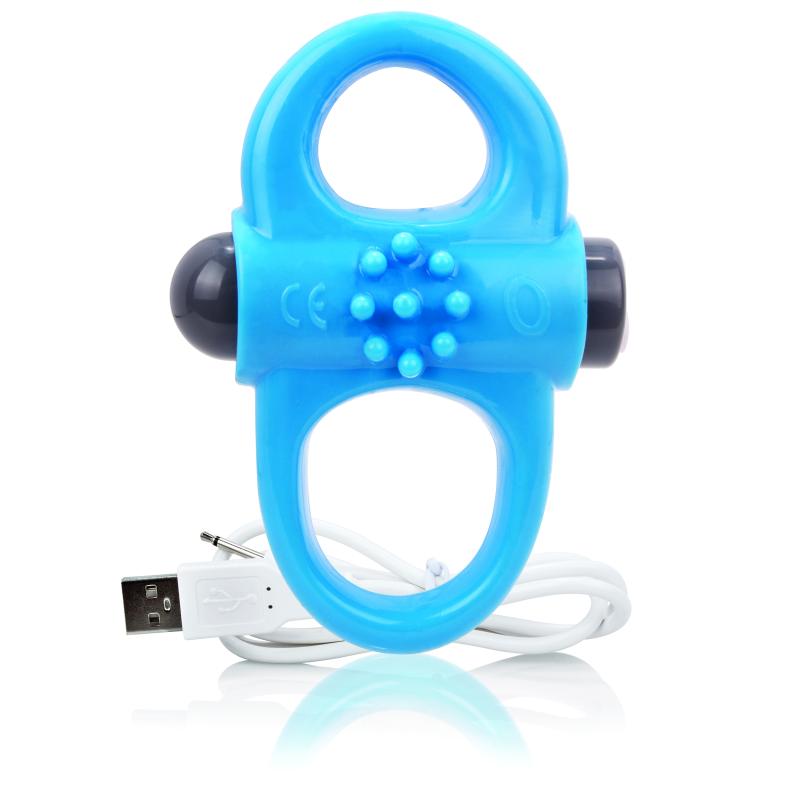 - Charged Yoga Vibe Ring Blue 2