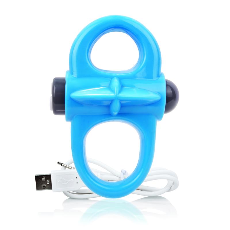 - Charged Yoga Vibe Ring Blue 3
