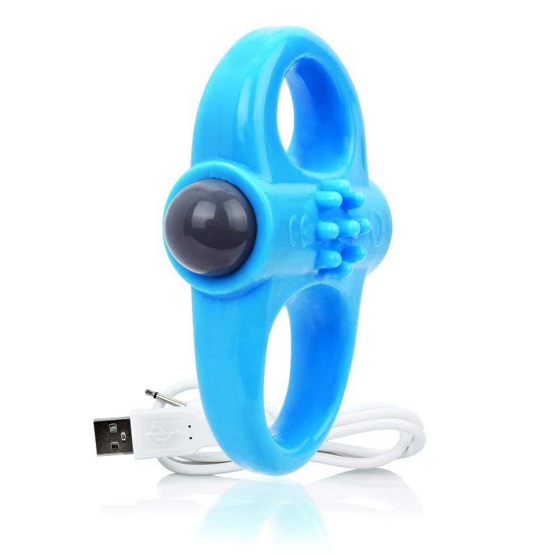 - Charged Yoga Vibe Ring Blue 4