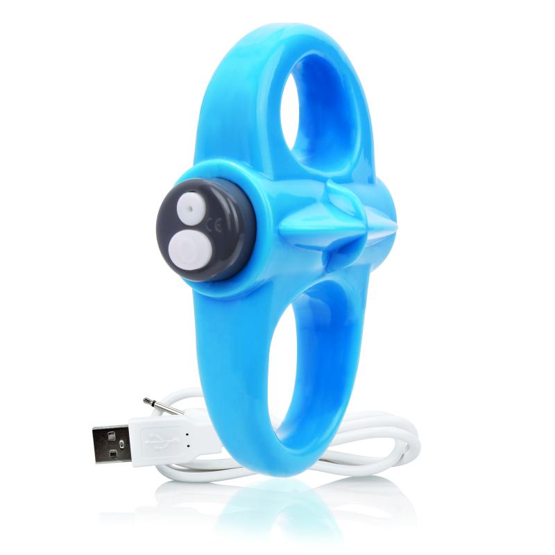 - Charged Yoga Vibe Ring Blue 5