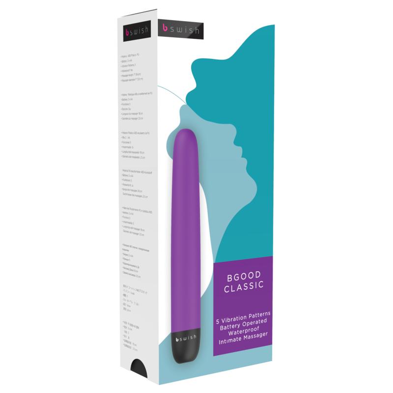 - bgood Classic Vibrator Purple 2