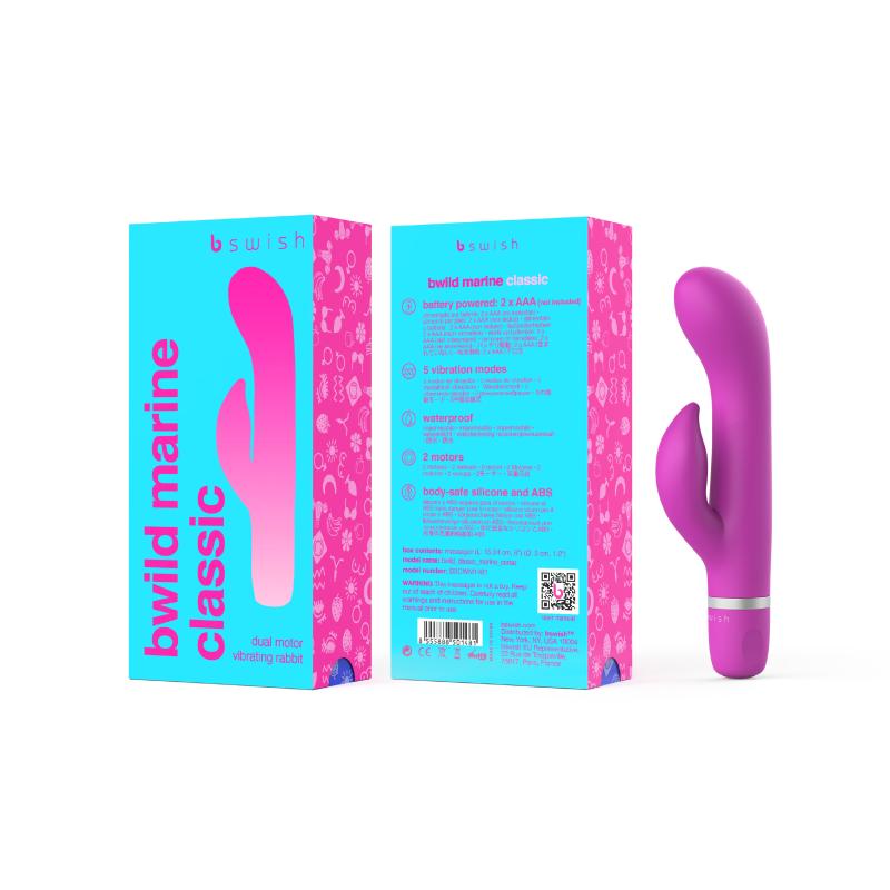 – BWILD CLASSIC RABBIT Vibrator – Magenta 2