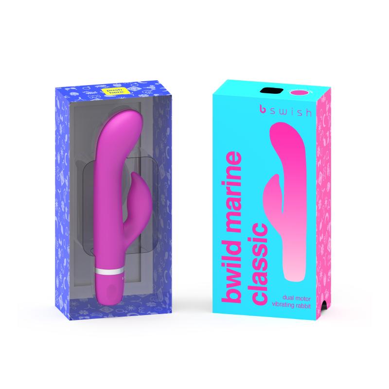 Thumbnail - B SWISH – BWILD CLASSIC RABBIT Vibrator – Magenta