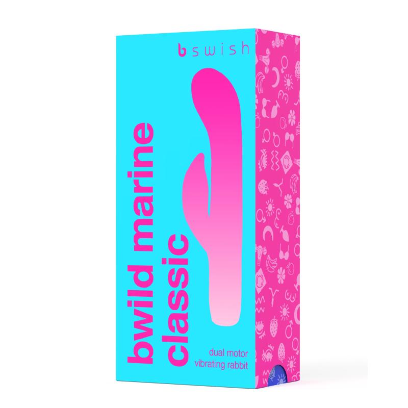 Thumbnail - B SWISH – BWILD CLASSIC RABBIT Vibrator – Magenta