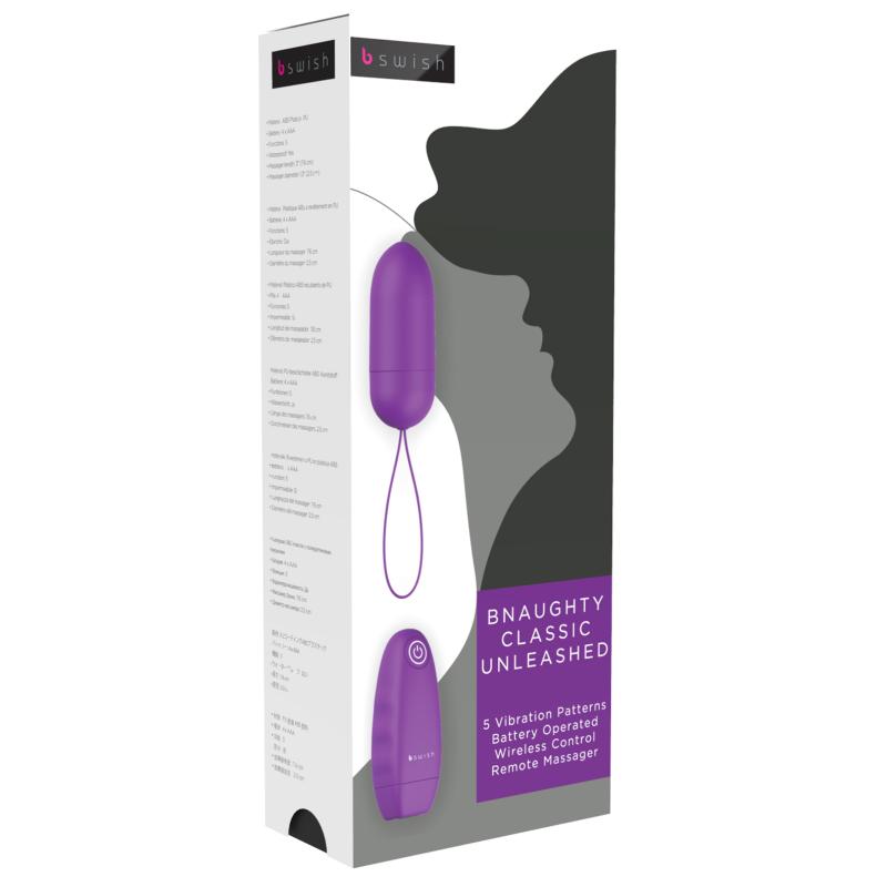 - bnaughty Classic Unleashed Vibrating Bullet Purple 2