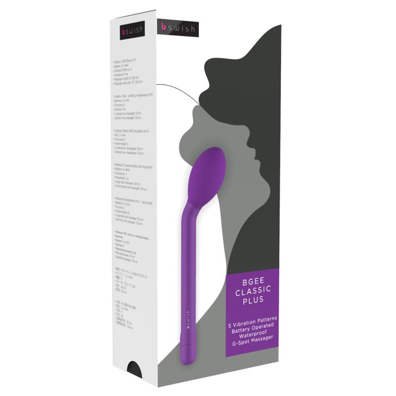 - bgee Classic Plus G-Spot Vibrator Violet 3