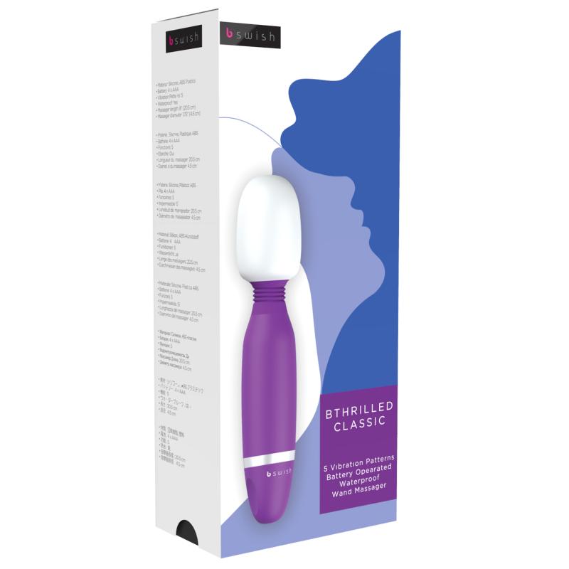 - bthrilled Classic Wand Vibrator Purple 2